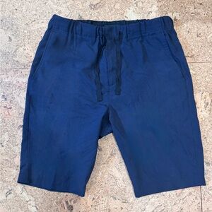 Theory Men's Navy Athletic Shorts
